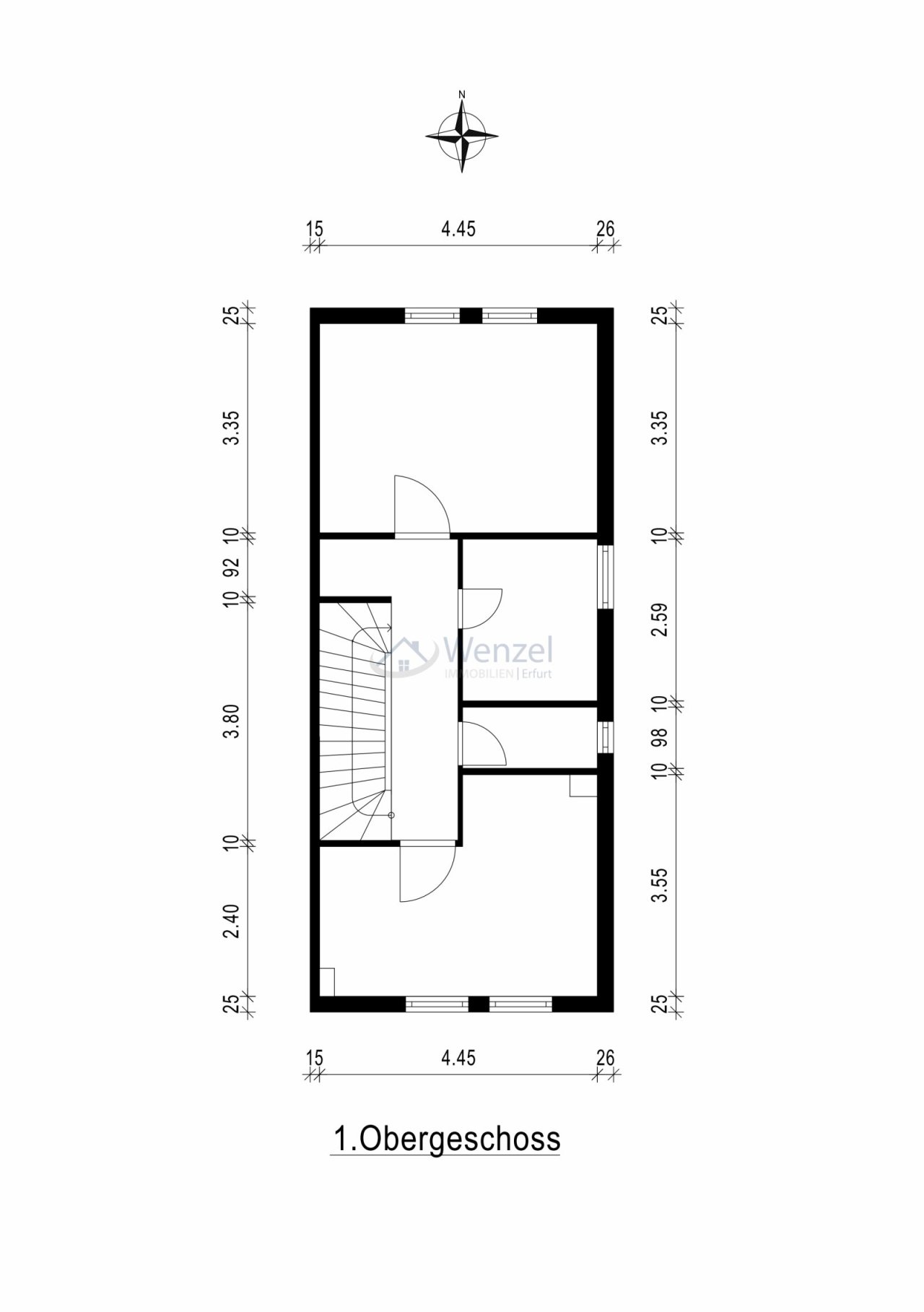 Grundriss Obergeschoss