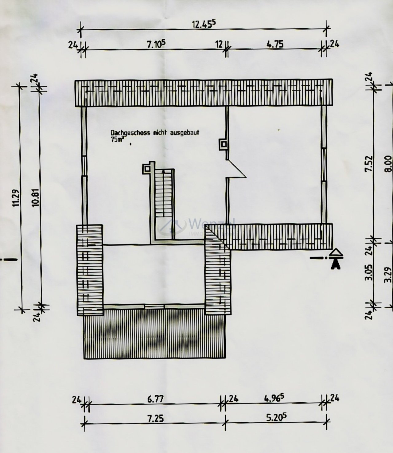 Grundriss Dachgeschoss Grundriss Dachgeschoss