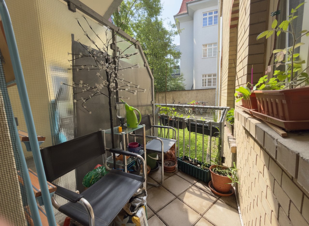 Balkon KI generiert Balkon KI generiert