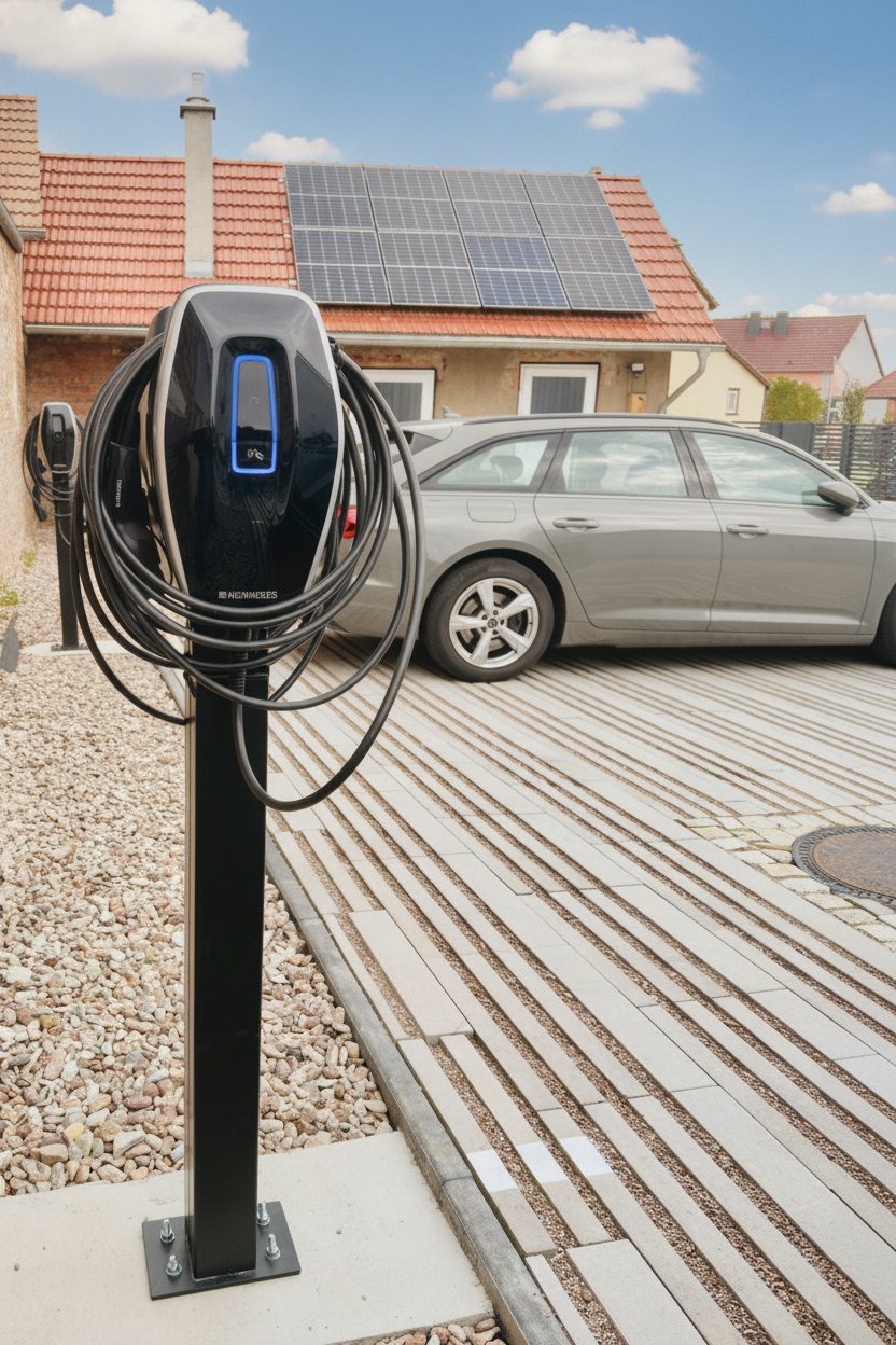 Zukunftsorientierte Ladeinfrastruktur für Elektromobilität KI generiert