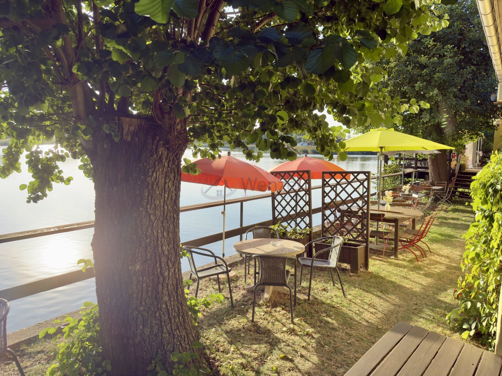 Verträumte terrasse