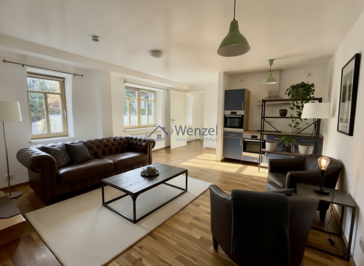 Wohnraum (KI generiert) Wohnraum (KI generiert)