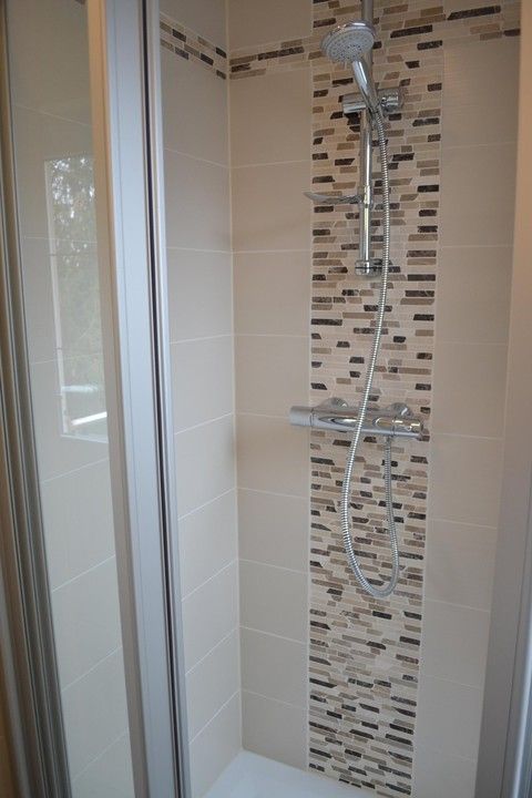 Moderne Dusche